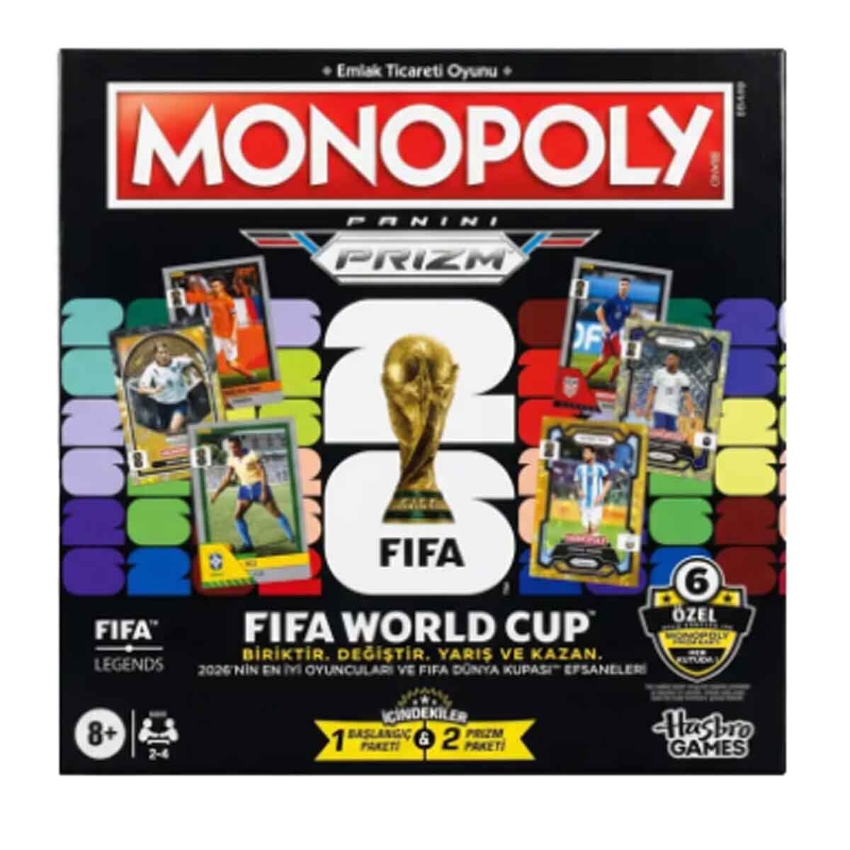 Monopoly FIFA World Cup 2026 Panini Prizm Edisyonu