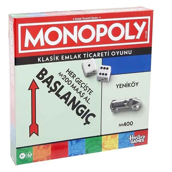 Monopoly Klasik Emlak Ticareti Oyunu