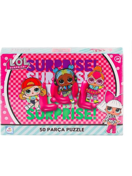 Laço Kids L.O.L. Surprise 50 Parça Yapboz - LOL0054