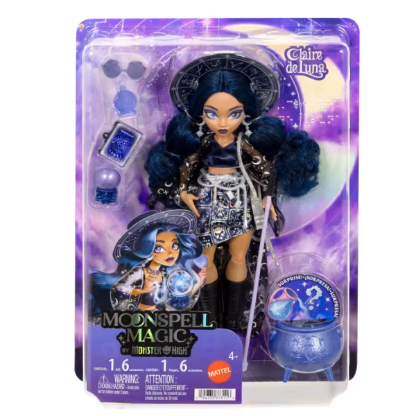 Moonspell Magic By Monster High Claire De Luna Bebek ve Aksesuarları JMB89