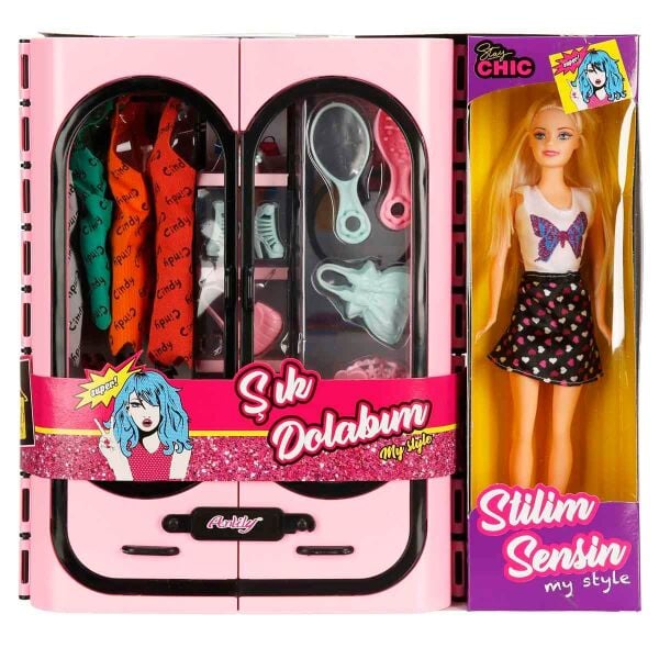 Stilim Sensin Bebek ve Gardırobu Oyun Seti - OYDAŞ 2441