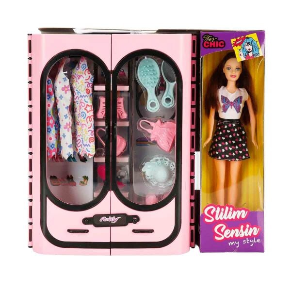 Stilim Sensin Bebek ve Gardırobu Oyun Seti - OYDAŞ 2441