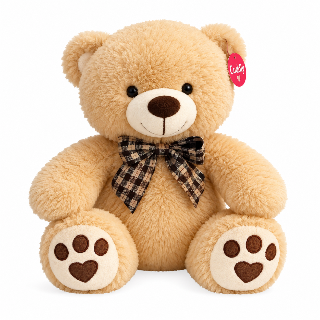 30 Cm Kurdeleli Peluş Ayıcık – Sevdiklerinize Tatlı Bir Hediye – 3 Renk