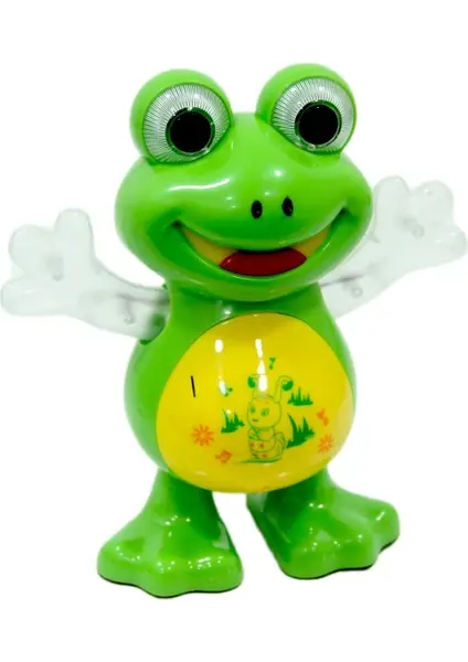 Can Ali Toys Pilli Işıklı Müzikli Dans Eden Kurbağa