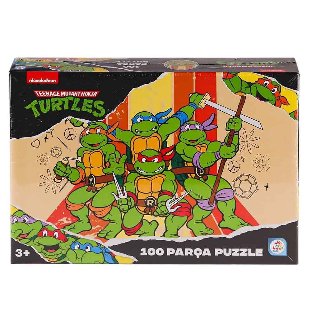 Ninja Kaplumbağalar 100 Parça Puzzle -  Laço Kids