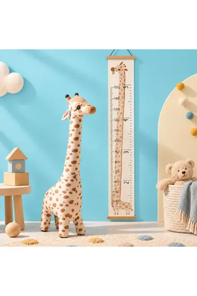 Pufu Toys Zürafa Peluş Oyuncak ve Yastık 100 cm
