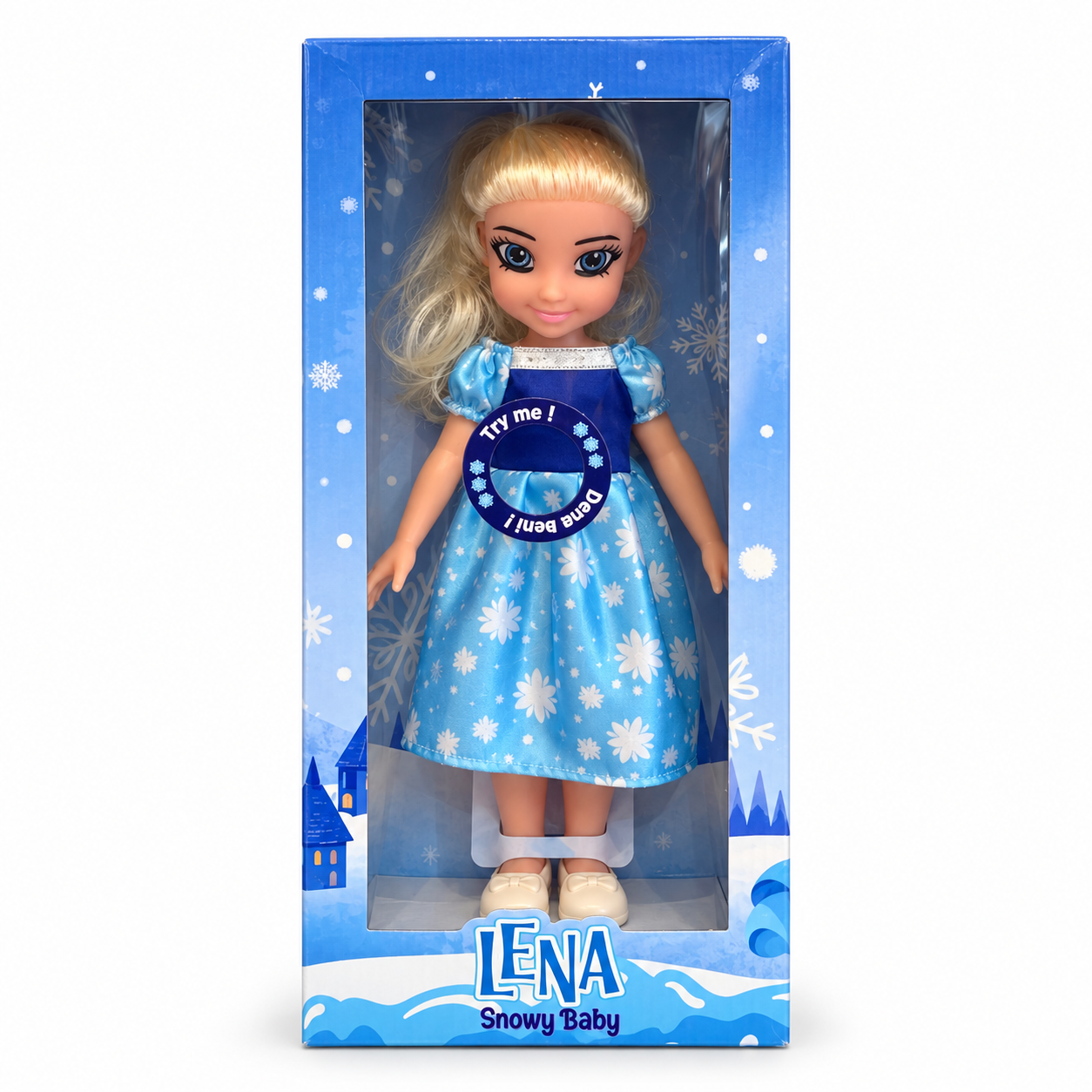 ToyX Lena Snowy Baby  Şarkı Söyleyen Oyuncak Bebek 30 cm