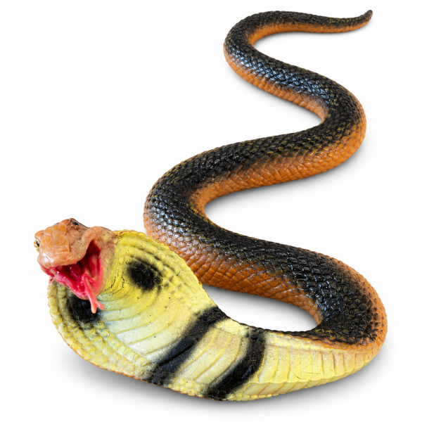 Python Esnek ve Yumuşak Oyuncak Kobra Yılan (40+ cm)