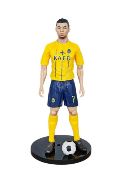 Christiano Ronaldo Figür Oyuncak 20 Cm – Gerçekçi Detaylı Futbolcu Figürü