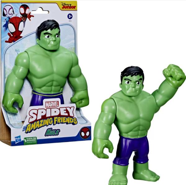 Spidey His Amazing Friends Supersized Hulk Figür - Marvel