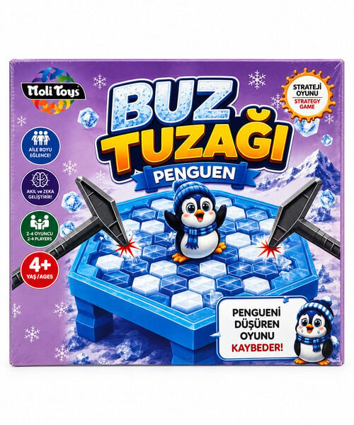 Moli Toys Penguen Buz Tuzağı Kırma Oyunu