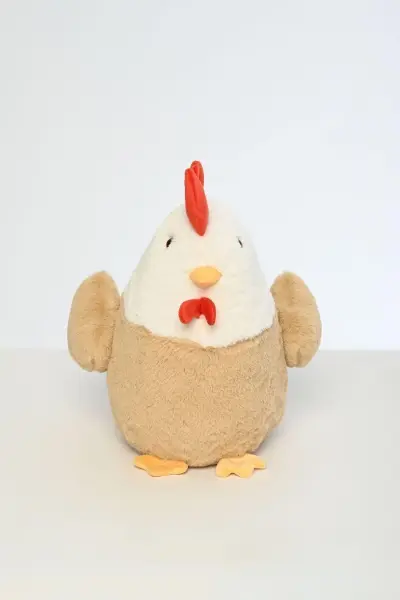 Sevimli Tavuk Peluş Oyuncak, Hediyelik Oyuncak - 35 Cm