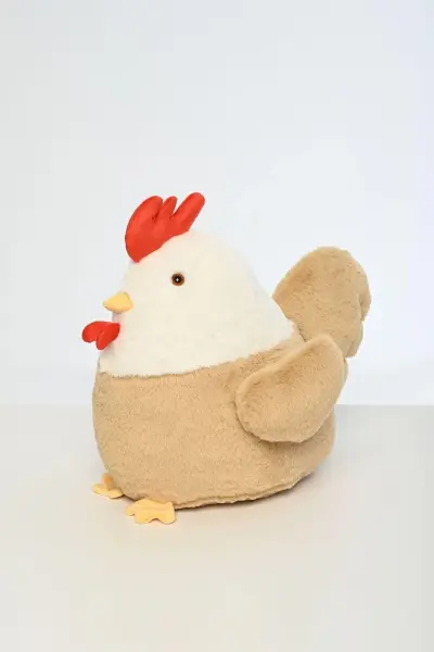Sevimli Tavuk Peluş Oyuncak, Hediyelik Oyuncak - 35 Cm