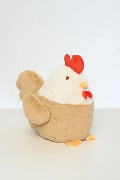 Sevimli Tavuk Peluş Oyuncak, Hediyelik Oyuncak - 35 Cm