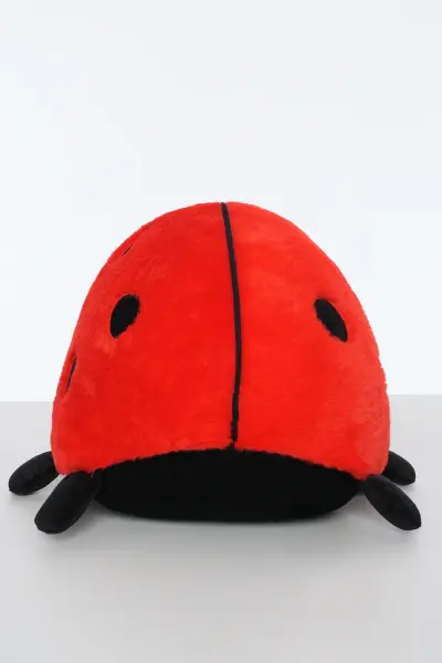 Pufu Kırmızı Uğur Böceği Peluş Oyuncak 40 cm
