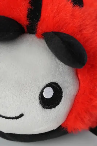 Pufu Kırmızı Uğur Böceği Peluş Oyuncak 40 cm