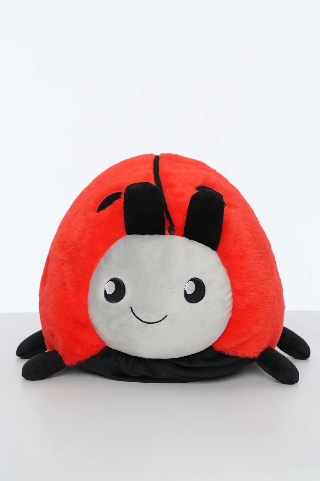 Pufu Kırmızı Uğur Böceği Peluş Oyuncak 40 cm